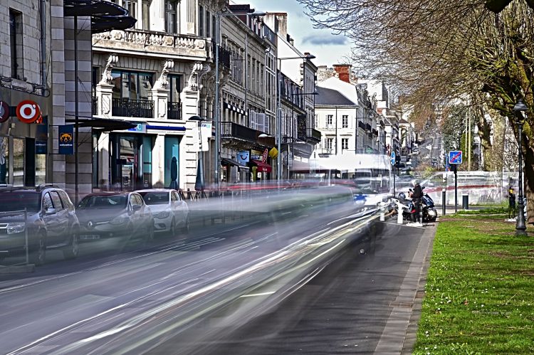 Pose (très) longue en journée à Périgueux