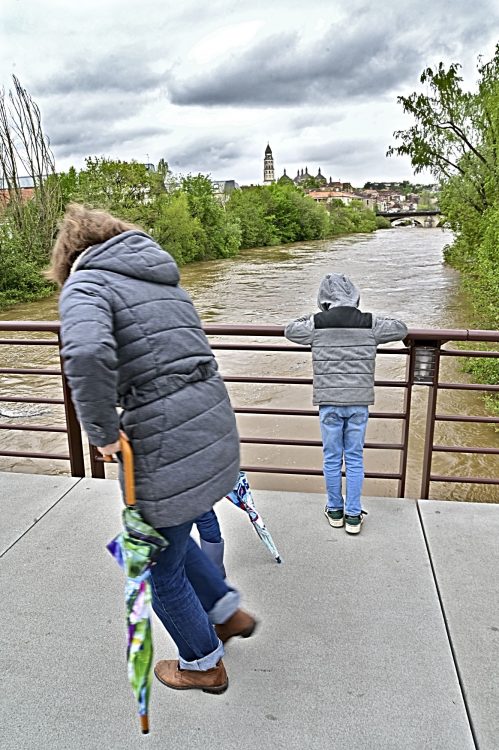 Crue de l'Isle à Périgueux