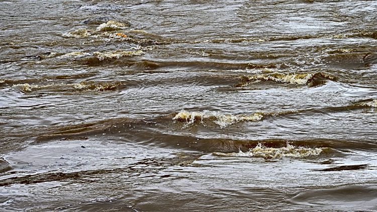 Crue de l'Isle à Périgueux