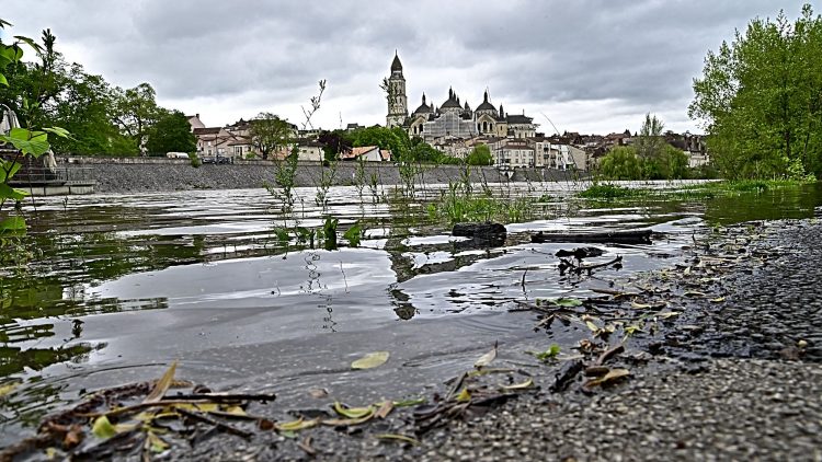 Crue de l'Isle à Périgueux
