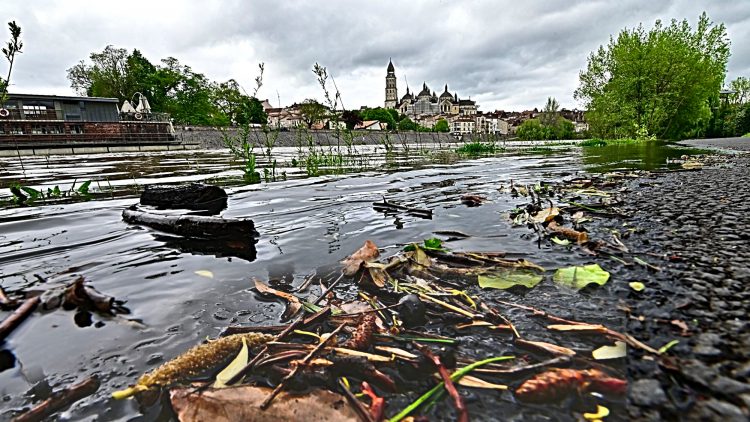 Crue de l'Isle à Périgueux