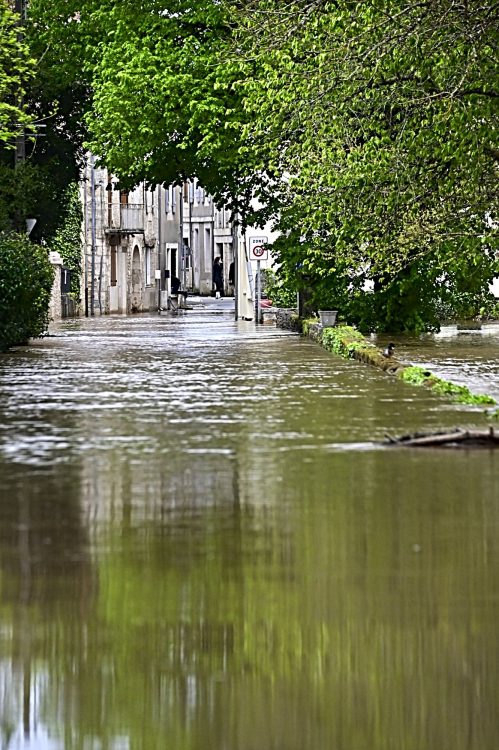 Crue de l'Auvézère - Cubjac