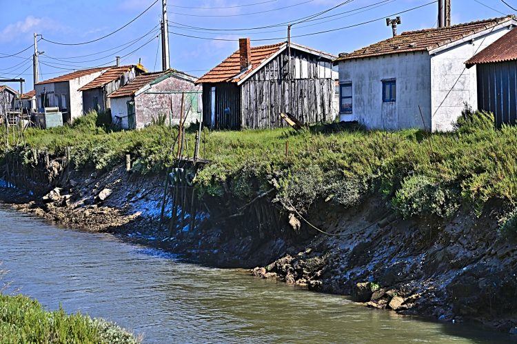 Île d'Oléron, Cabanes ostréicoles, Chenal, Etier