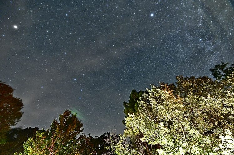 astrophoto, solstice d'été, voie lactée, paysage nocturne