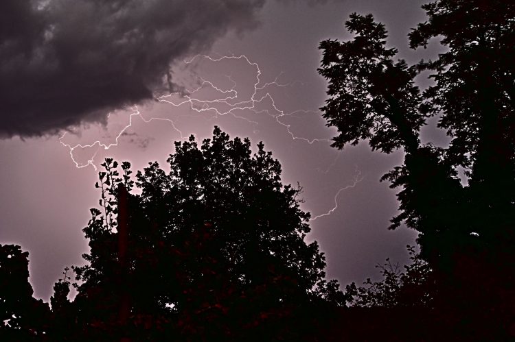 Orages, éclairs