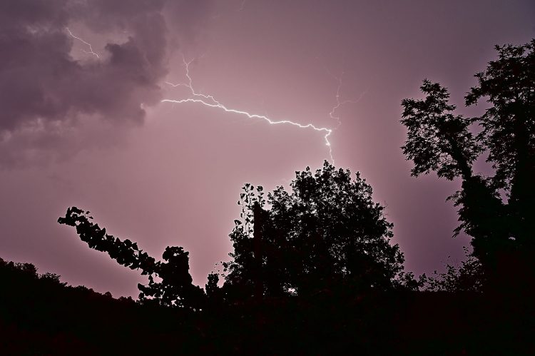 Orages, éclairs