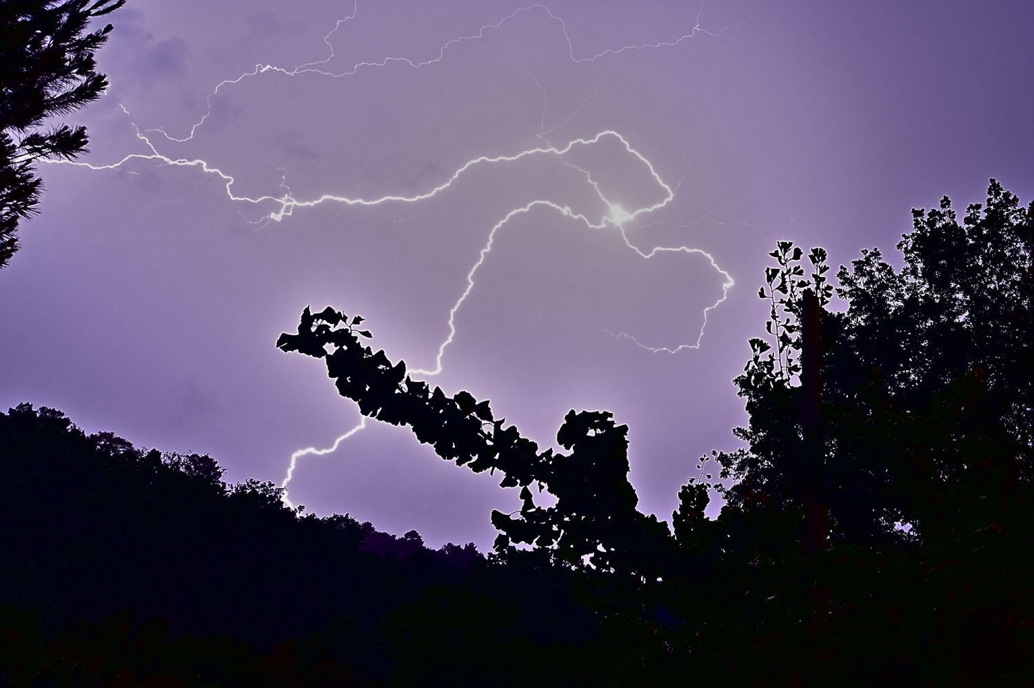 Orages, éclairs