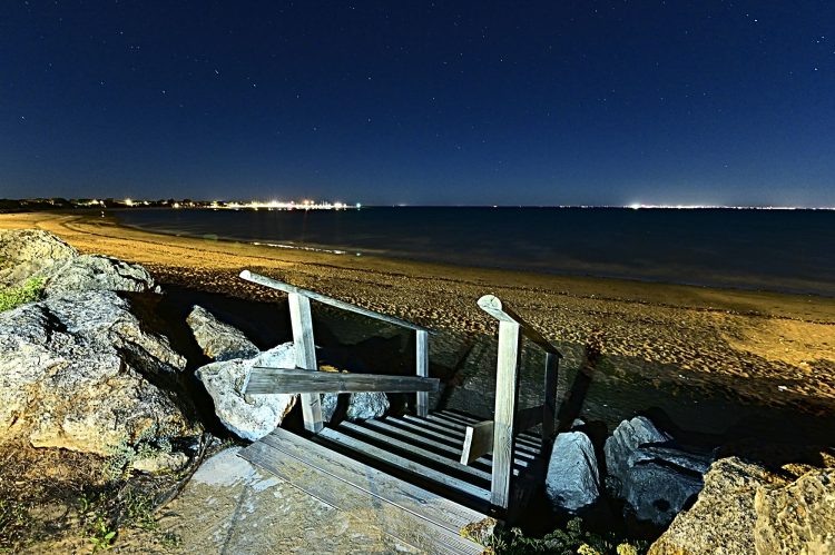 île d'Oléron, Paysage nocturne