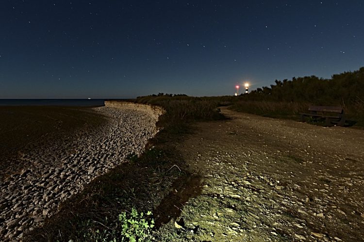 île d'Oléron, Paysage nocturne