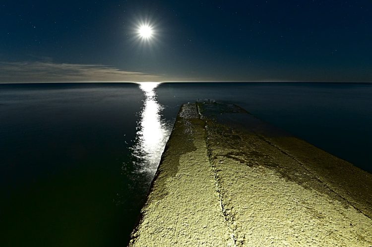 île d'Oléron, Paysage nocturne