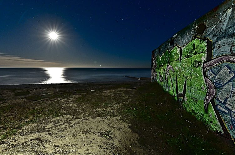 île d'Oléron, Paysage nocturne