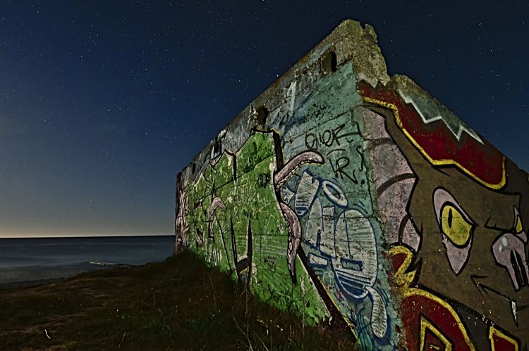île d'Oléron, Paysage nocturne